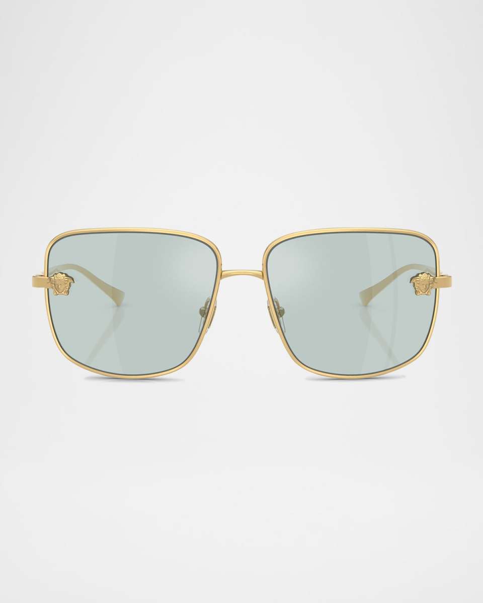 VE2282 Square Metal Sunglasses